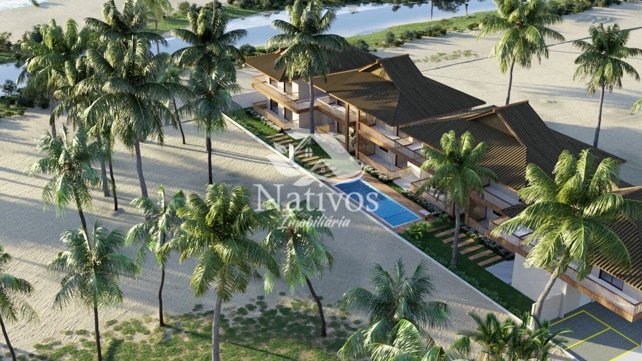 Condomínio de aptos beira mar