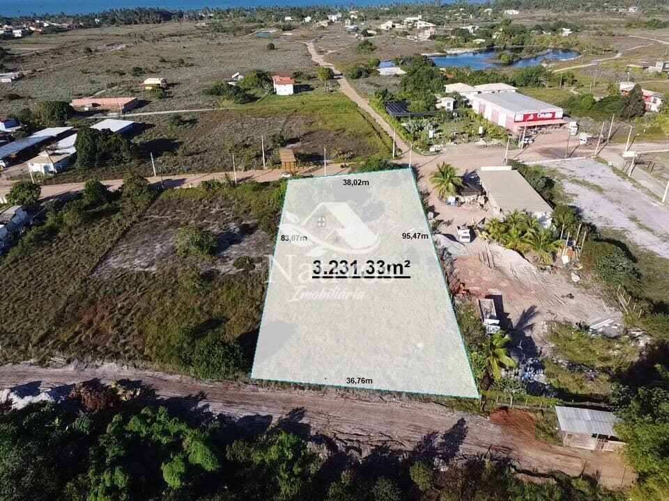 Terreno comercial com 3.231,33m²