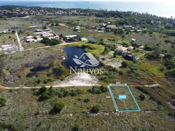 Lote frente lago