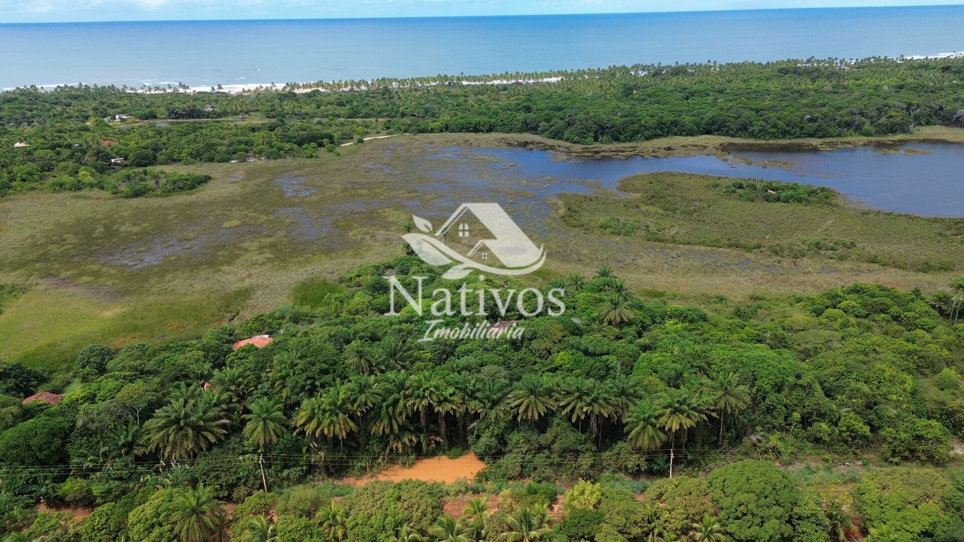 Paraíso à Venda em Algodões: 3 Hectares com Lago, Mata Nativa e Potencial para Ecolodge a 1km do Mar