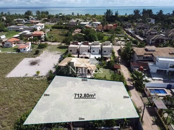 Terreno com 712,80m² em Barra Grande