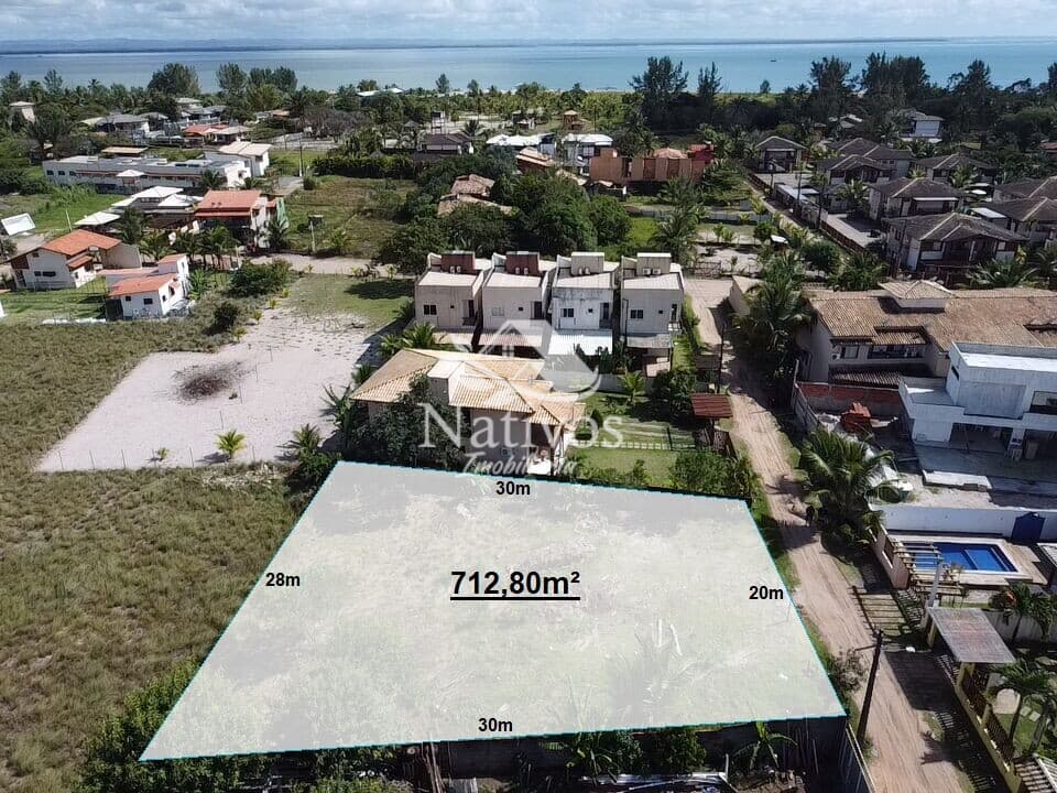 Terreno com 712,80m² em Barra Grande