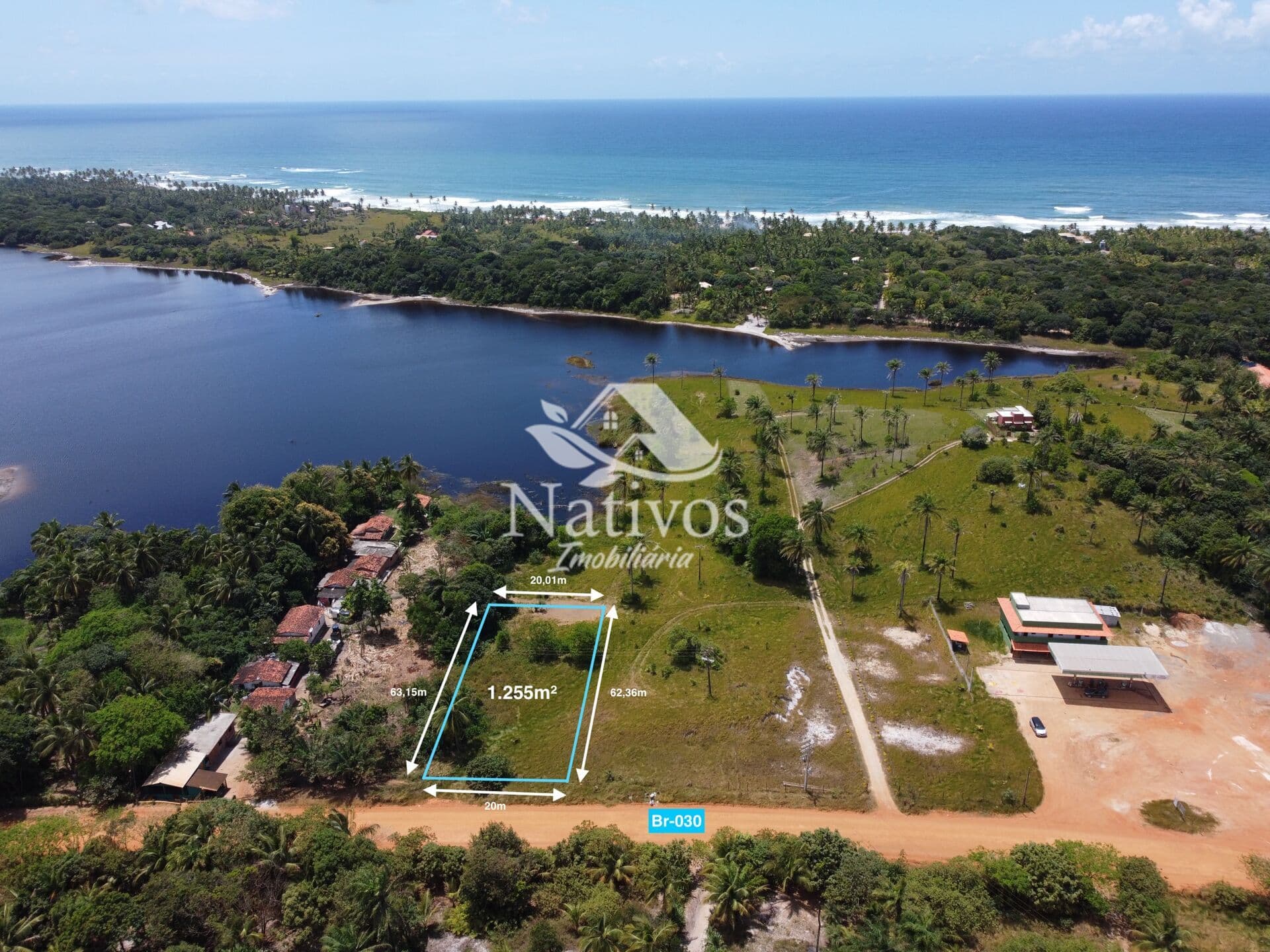 Invista com Inteligência! Lote com 1.255m² Frente à BR-030 no Cassange