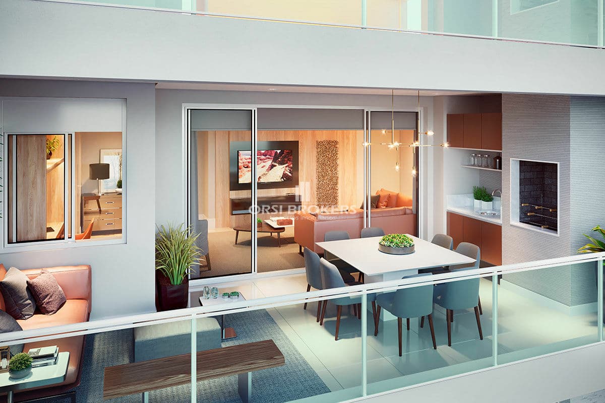 Apto Alto Padrão 128 m² - Rhapsody Vila Mascote