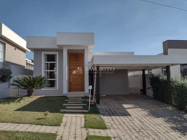 Casa Térrea no Condomínio Terras de Atibaia em Atibaia/SP