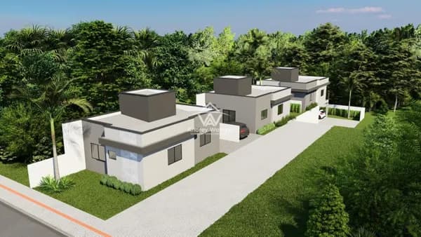 Casa nova com suíte à venda no Bairro Padre Martinho Stein