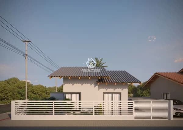 Casa nova à venda no Bairro Pomeranos em Timbó