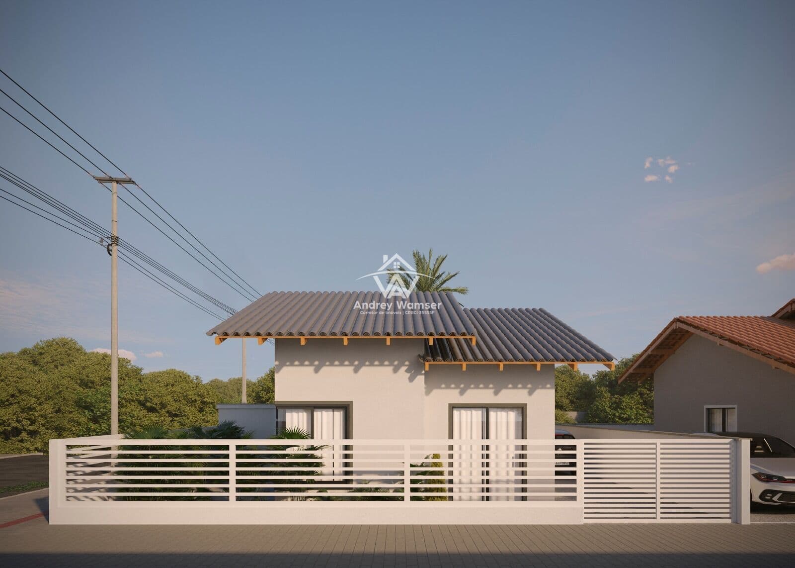 Casa nova à venda no Bairro Pomeranos em Timbó