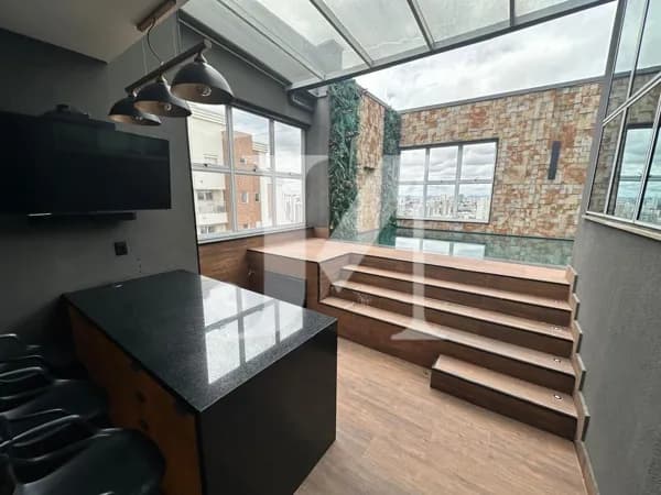 Apartamento Cobertura - Alto Padrão de 274m², 3 dormitórios, 01 suíte Master e 6 vagas no Condomínio Residencial Islas Baleares 🏢