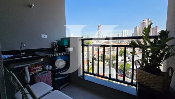 Apartamento Padrão de 30m², 1 Dormitório com varanda no Condomínio Residencial Olivia.