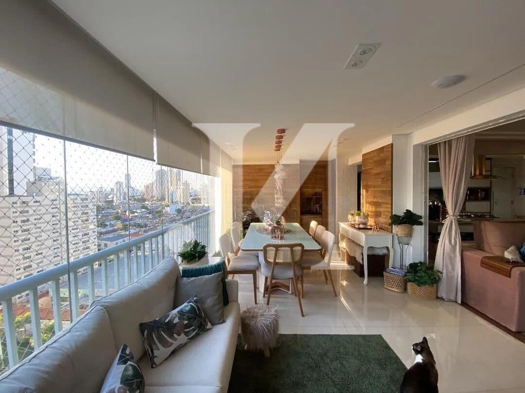 Apartamento de 137m², 3 Suítes e 2 Vagas no Condomínio Terraças Tatuapé.