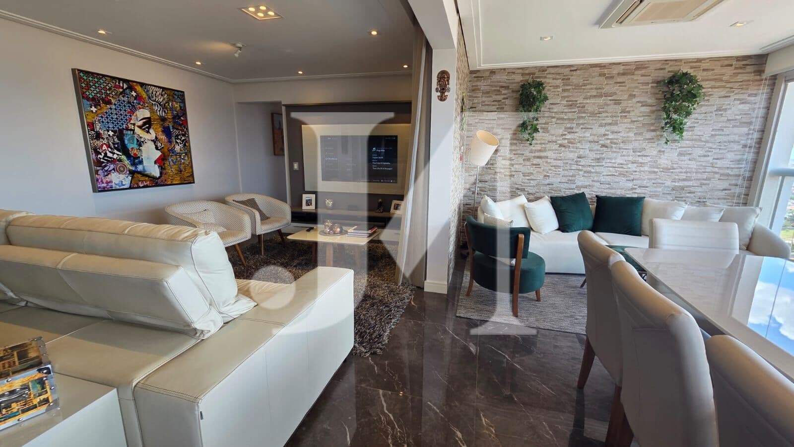 Apartamento Padrão de 119m², 2 Suítes, Closet, Sala ampliada e 2 Vagas no Condomínio Vereda Reserva. 🏢