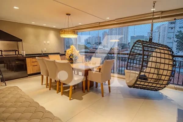 Apartamento Alto Padrão de 150m², 3 Dormitórios sendo 1 Suíte e 3 Vagas e Varanda Gourmet- Condomínio Giardino de San Felipe 🏢