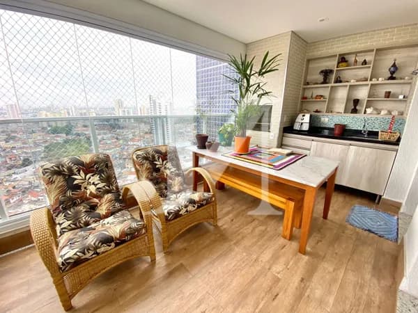 Apartamento de 118m², Varanda Gourmet, 3 Dormitórios, 2 Suítes, 3 Vagas e 1 Depósito no Condomínio Residencial Ávila no Tatuapé 🏢