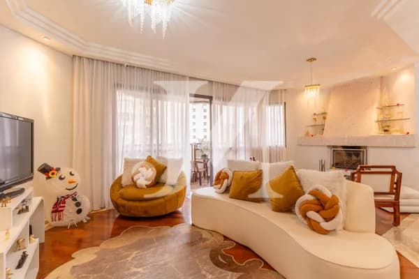 Apartamento Alto Padrão de 190m², 4 Dormitórios, sendo 3 Suítes e 4 Vagas no Condomínio Edifício Tordesilhas - Tatuapé 🏢