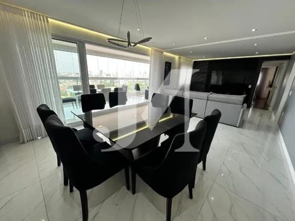 Apartamento de 165m², 3 suítes, 1 lavabo e 3 vagas no Condomínio Araribá Home Resort na Vila Regente Feijó. 🏢