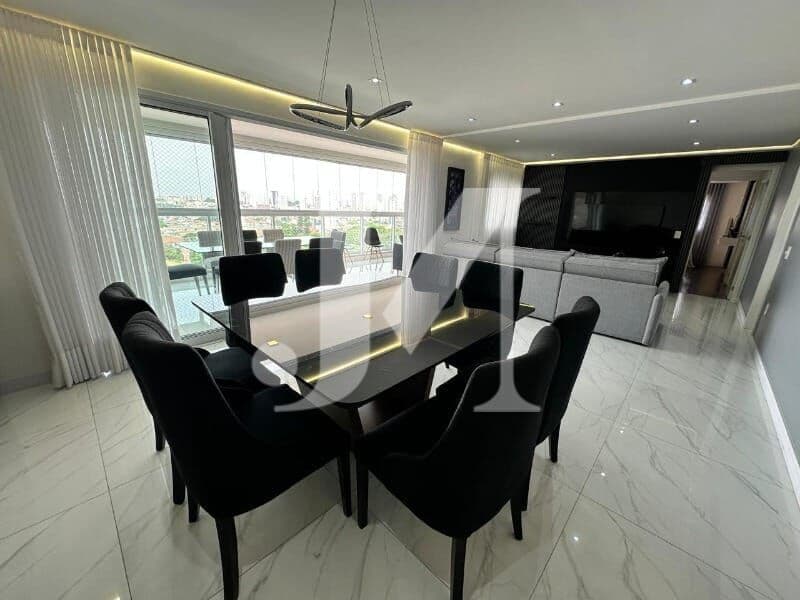 Apartamento de 165m², 3 suítes, 1 lavabo e 3 vagas no Condomínio Araribá Home Resort na Vila Regente Feijó. 🏢