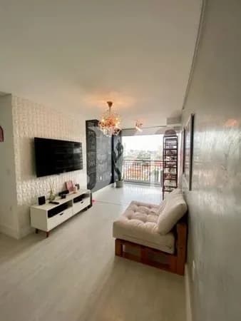 Apartamento de 63m², 2 Dormitórios sendo 1 Suíte e 3 Vagas no Condomínio Edifício Raritá.