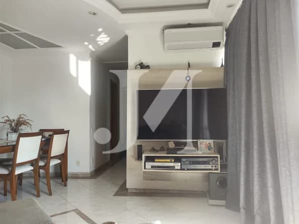 Apartamento Padrão de 80m², 2 dormitórios sendo 1 suíte e 2 vagas no Condomínio Principado de Mônaco.