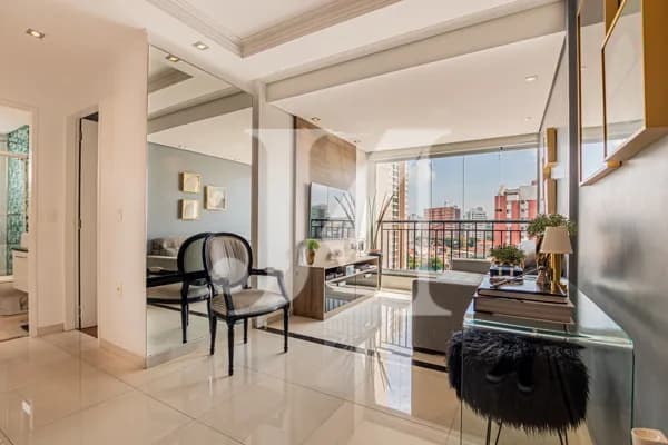 Apartamento decorado de 65m², 2 Dormitórios, 1 Suíte e 2 Vagas no Condomínio Fonte Azul Anália Franco na Vila Formosa