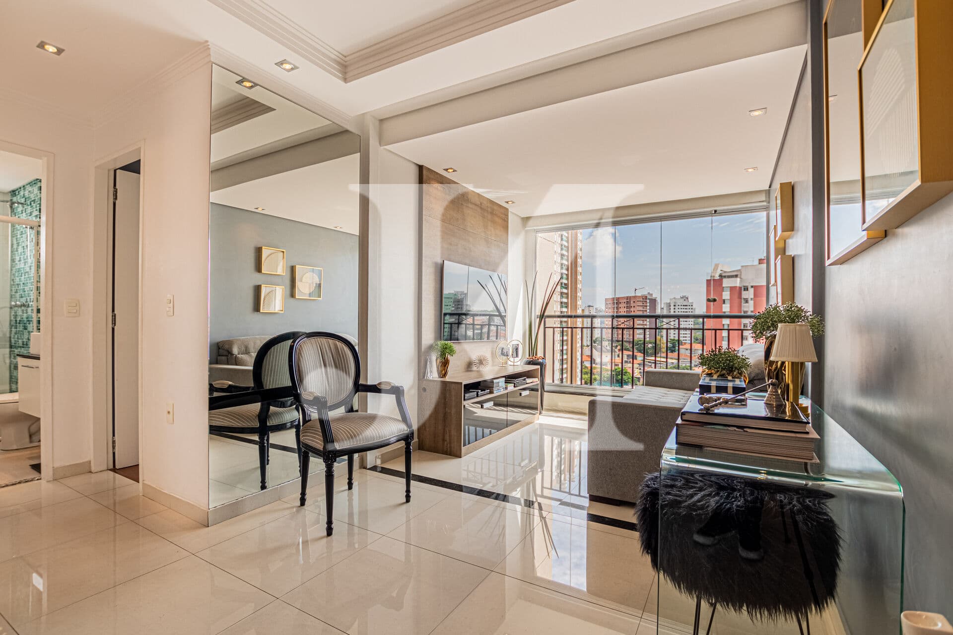Apartamento decorado de 65m², 2 Dormitórios, 1 Suíte e 2 Vagas no Condomínio Fonte Azul Anália Franco na Vila Formosa