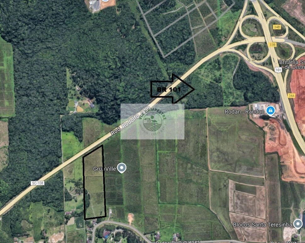 Lote/Terreno em Joinville - Vila Nova