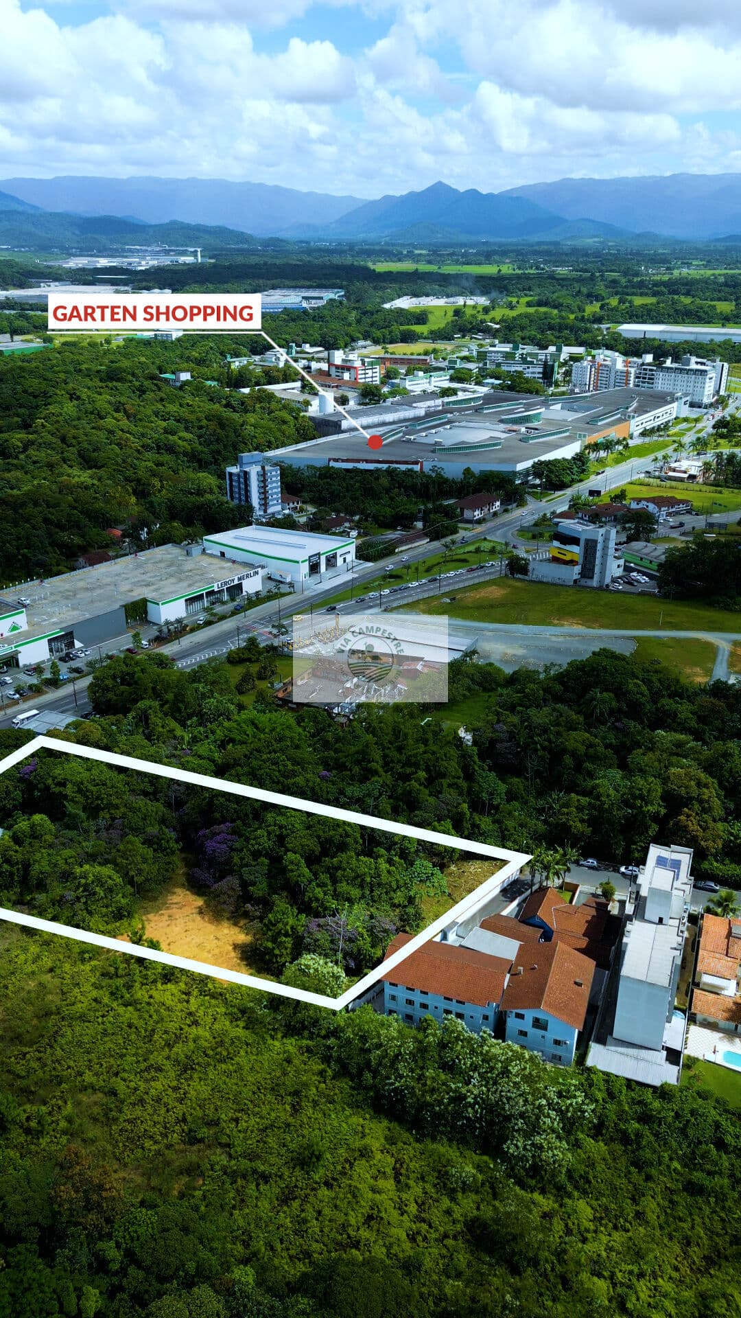 Terreno para construtora com 4.149,24 m², poucos metros do Shopping Garten, gabarito para 30 metros, analisa permuta