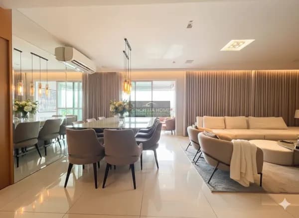 Apartamento luxuoso no Edifício Splendore ao lado do shopping Pantanal