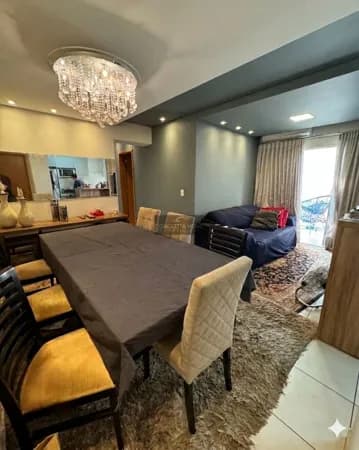 Apartamento à Venda 72m² e Sacada com Churrasqueira - Edifício Villagio Di Bonifacia