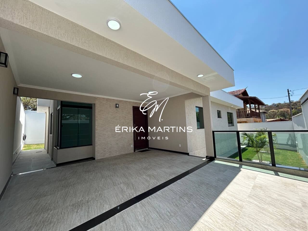 Casa Plana 3 Quartos - Central de Lagoa Santa MG