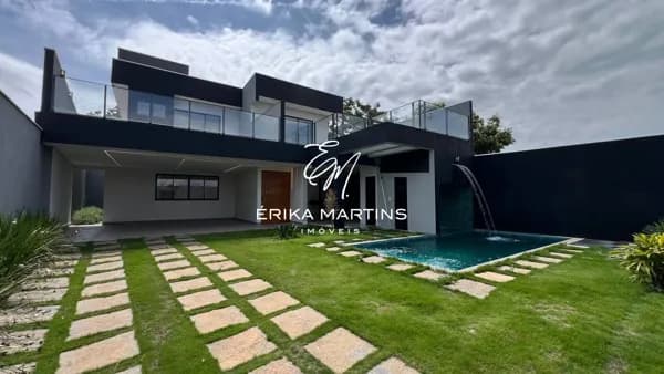CASA MODERNA COM 4 SUÍTES, PISCINA COM SAUNA E ÁREA GOURMET VILA DOS IPÊS – LAGOA SANTA