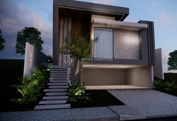 Casa Linear de Alto Padrão com 4 Suítes no Alphaville Vespasiano