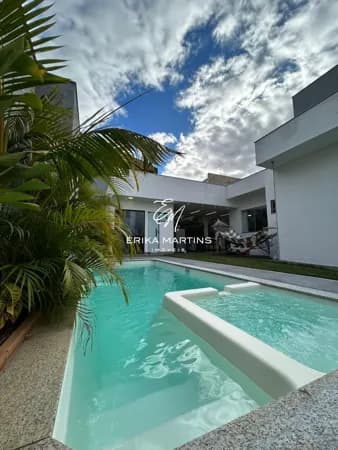 CASA 3 QUARTOS SENDO 1 SUITE E UM ESCRITORIO, OPÇÃO DE CONSTRUÇÃO SEGUNDO ANDAR, BAIRRO PORTAL DO SOL