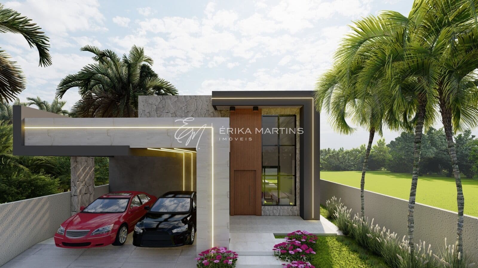 Casa moderna à venda 3 quartos sendo 1 suíte, em Lagoa Santa – Bairro Vila dos Ipês