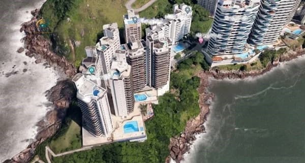 >>APARTAMENTO 4 SUITES COM VISTA NAS GALHETAS -ASTÚRIAS-GUARUJÁ<<