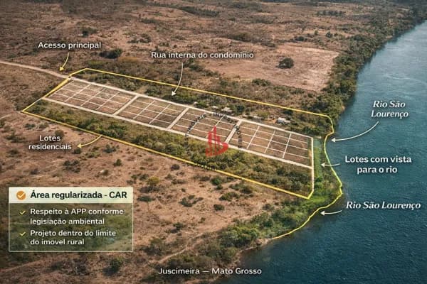 LOTE À VENDA – JUSCIMEIRA CONDOMÍNIO BENTIVI