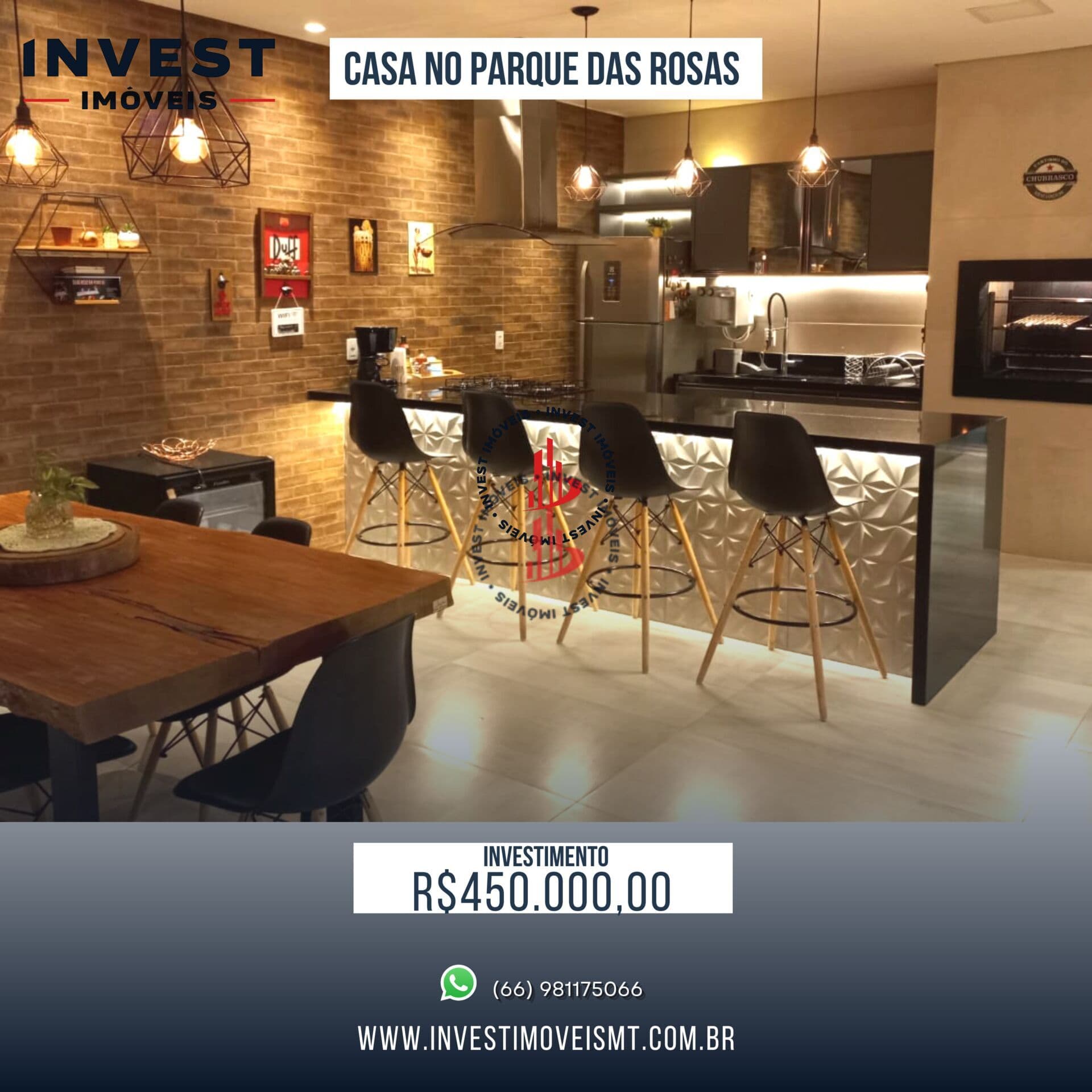 Casa Padrão no Parque das Rosas
