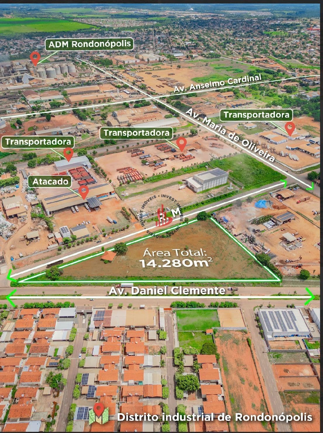 Área Industrial á Venda