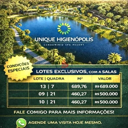 LOTES UNIQUE HIGIENÓPOLIS – RONDONÓPOLIS/MT