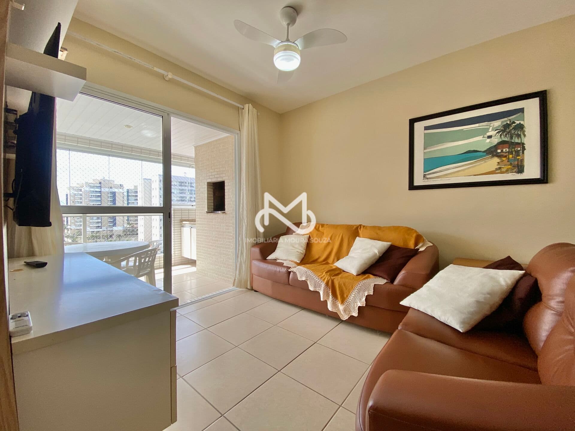Apartamento a 280m da praia no Centro de Bertioga