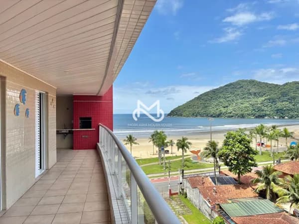 Apartamento frente mar no Centro em Bertioga/SP
