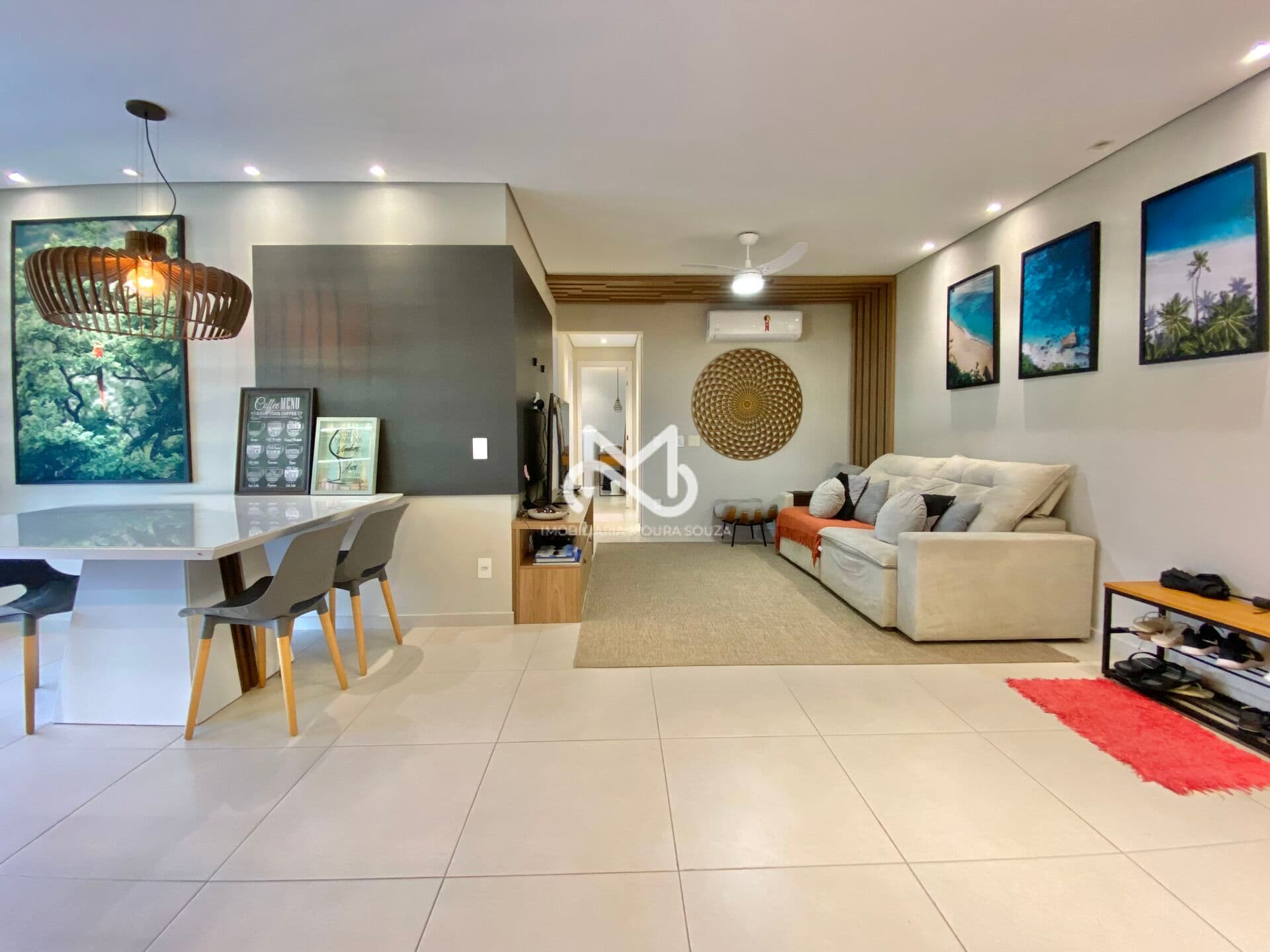 Apartamento frente mar no Centro de Bertioga