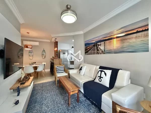 Apartamento Alto Padrão com vista para o mar no Módulo 02