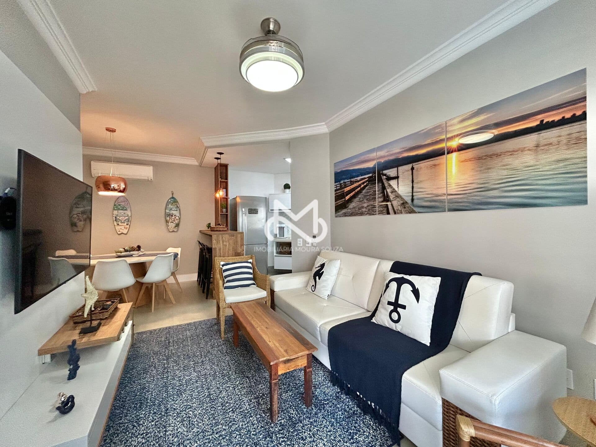 Apartamento Alto Padrão com vista para o mar no Módulo 02