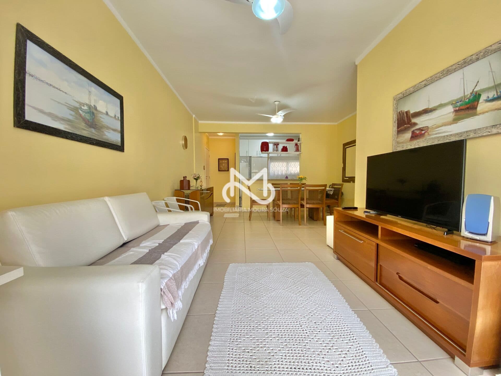 Apartamento a 280m da praia no Centro de Bertioga