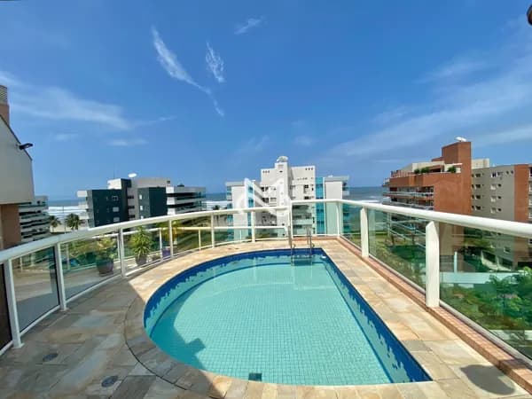 Cobertura de Alto Padrão com vista para o mar no Módulo 02 da Riviera de São Lourenço
