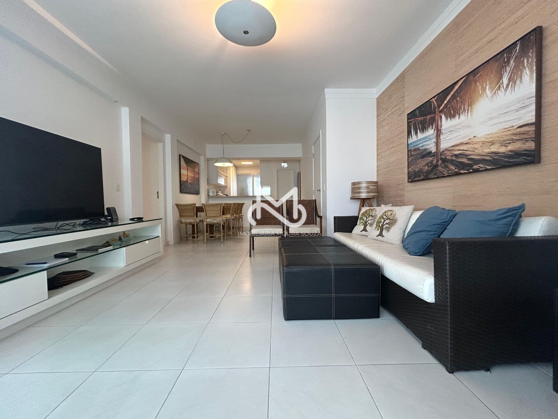 Apartamento com vista para o mar no módulo 08 na Riviera de São Lourenço