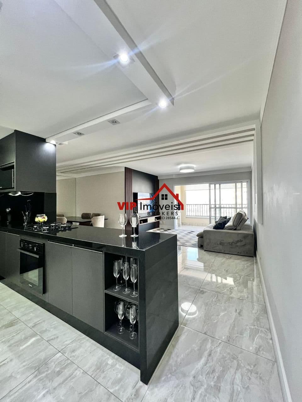 Apartamento Mobiliado á venda 113 m² 3 dormitórios no Liberty Exclusive Club Jundiaí SP