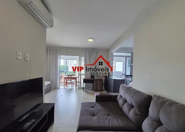 In Design Residence: Apartamento Studio Mobiliado Para Alugar No Centro De Jundiaí-sp, 1 Quarto, 2 Salas, 1 Banheiro, 1 Vaga De Garagem, 48m²