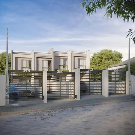 Sobrado com 2 suítes - 90m2 - Novo - Badenfurt